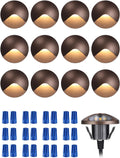 leonlite 12-pack recessed low voltage led deck light, main product view