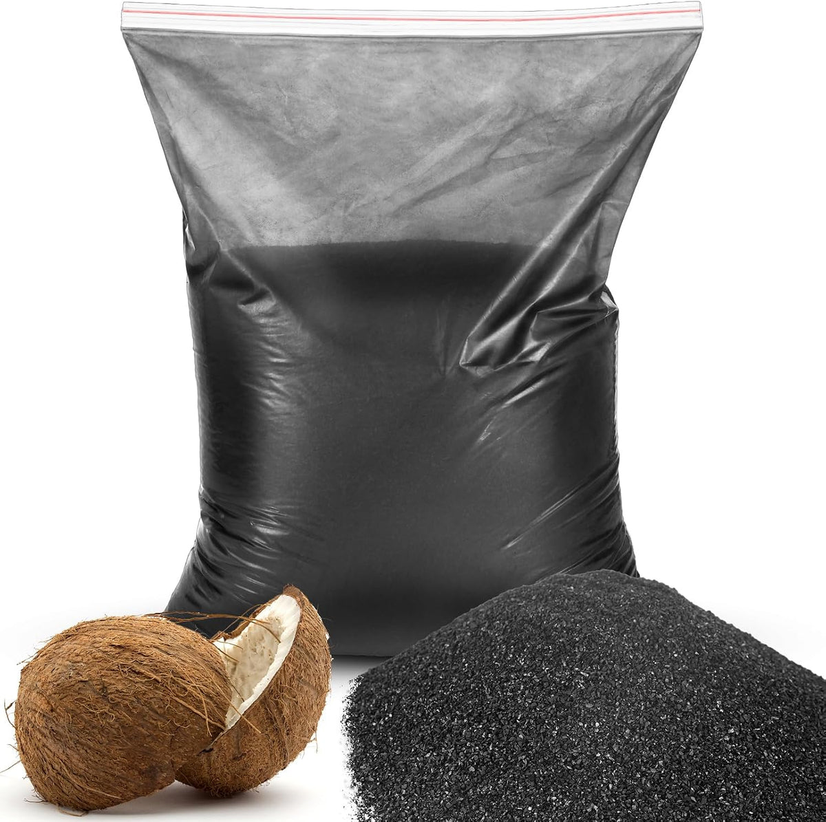 threlaco 10lbs activated charcoal powder bulk, 0.02 x, main product view