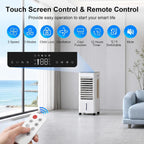 pntck portable air conditioners, 3-in-1 swamp cooler with, close-up detail