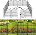 12 panels dog fence outdoor for yard, 40in, main product view