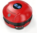 Grill Cleaning Robot, Electric Grill Brush with 4 Heads, 304 Stainless Steel Rotary Brush, Cordless Rechargeable BBQ Cleaner, 150Mins Runtime, 380 RPM, Automatic Grill Cleaner for Outdoor Grill, Red