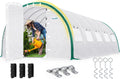 quictent 25x10x6.6ft tunnel greenhouse for outdoors with 2, main product view