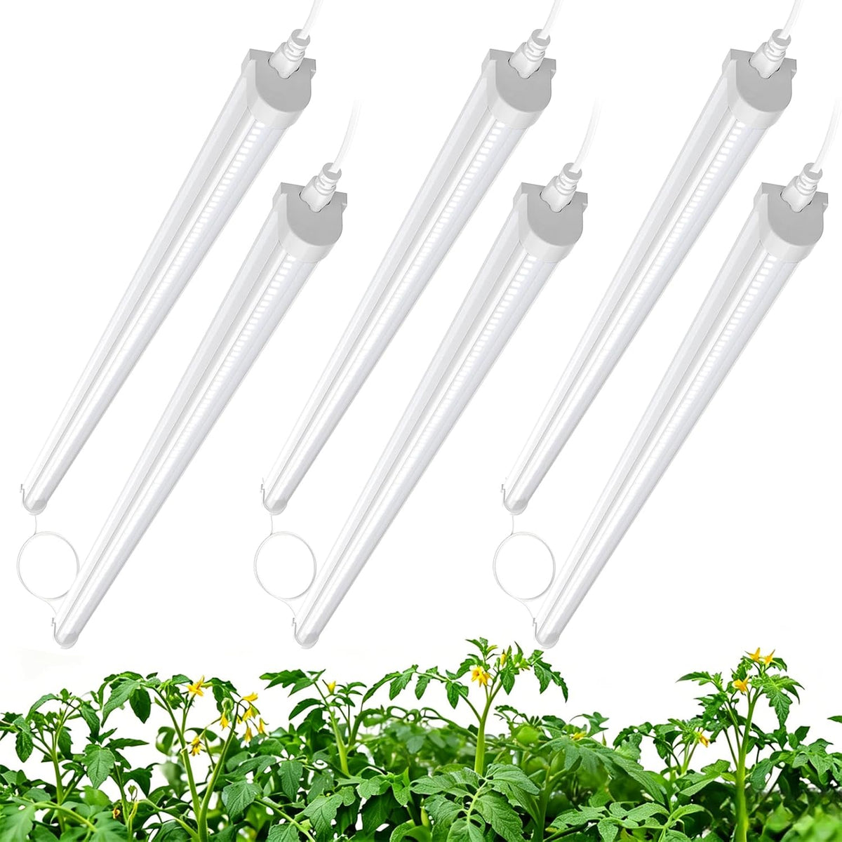 jesled 3ft grow lights, 5000k full spectrum sunlight, main product view
