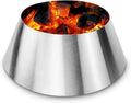 GRISUN Stainless Steel BBQ Whirlpool for Weber Kettle 22 in | Fits Weber 22 Kettle, 22/26.75 Smokey Mountain, Big Green Egg XL, Kamado Joe charcoal briquet holder