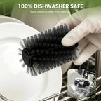 Electric Grill Brush, 2 Pack Cordless BBQ Giddy Up Grill Cleaner | 400 RPM，12V Cordless，1500mAh Battery, 66mm Grill Grate Cleaner for Outdoor Barbecue, Patio, Camping, Backyard