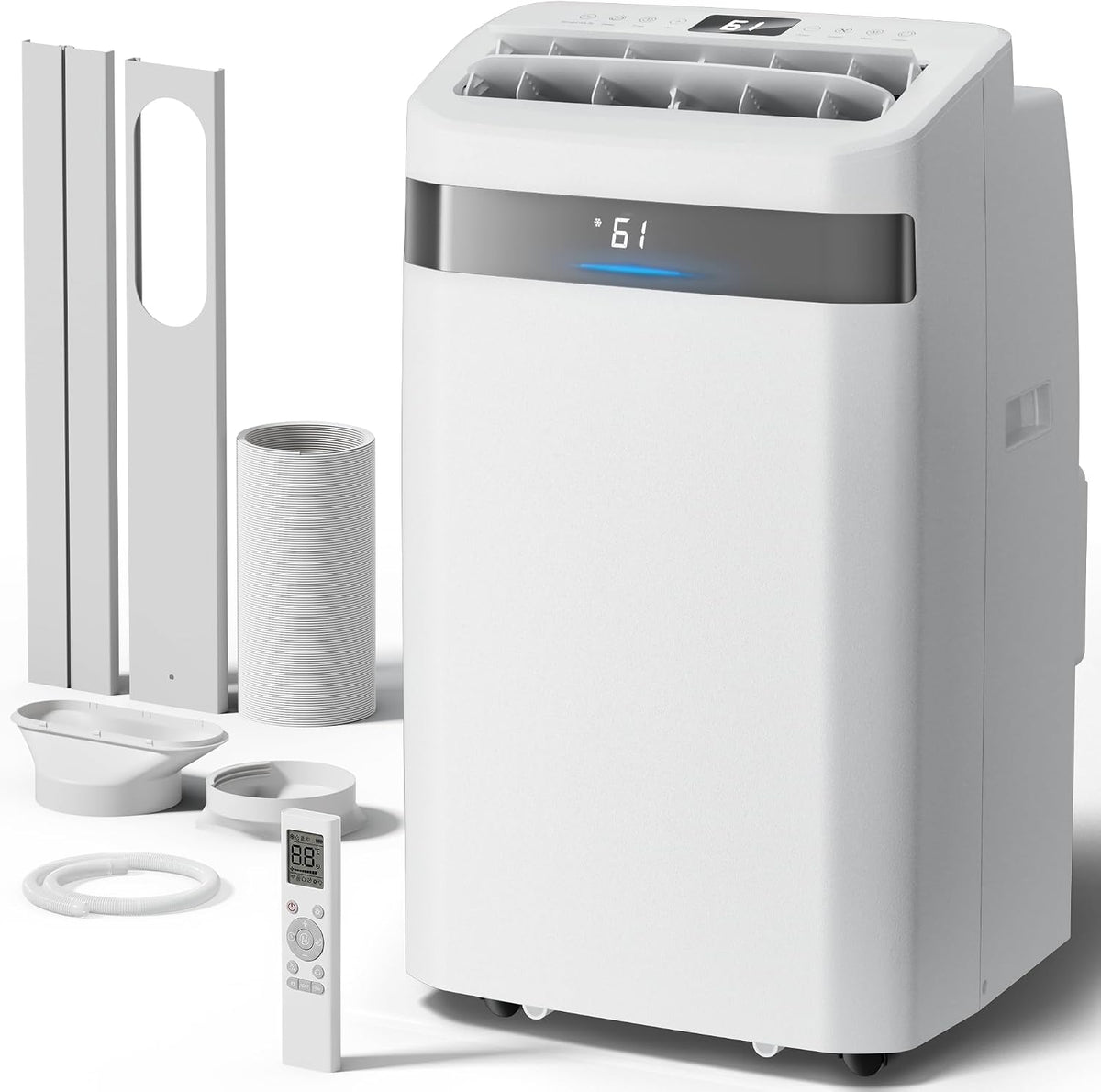 mepty 14000btu portable ac, portable air conditioner with, main product view