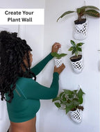 2 Packs Hanging Planters for Indoor Plants up to 6 in., Wall Plant Holder | Plant Hanger Indoor, Wall Planters for Indoor Plants, Hanging Plant (2PK, for 6 inch Pot)