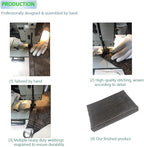 Eden's Decor Straight Flat-Edged Sun Shade Sail Rectangular 8' x 11' Blue UV-Blocking Outdoor Canopy Fabric Cloth Awning for Pergola Patio Garden Backyard Custom Size