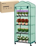 yesker mini greenhouse 27"x20"x63" portable indoor / outdoor, main product view