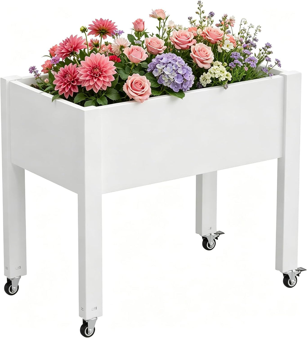 miory raised garden bed with wheels, mobile raised, main product view