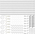 Barrina T5 Grow Light, 5000K White Full Spectrum LED Grow Light 2ft, 8 Pack | 80W (8 x 10W), Plant Grow Lights for Indoor Plants, Seedlings, Greens, Shelves, Plug and Play, Linkable, Separate On/Off