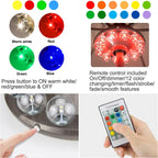 LUXSWAY Umbrella Lights Battery Operated,12 Color Changing Outdoor Patio Umbrella Light for Pole with 80Ft Remote,12 Clear Bulb 48 LEDs,4 Modes,4 Timer Option,Umbrella Hanging Light for Camping,BBQ