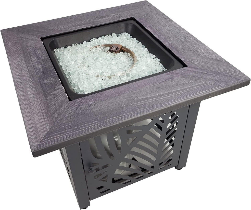 endless summer lindsey 30 in lp gas fire shown in use