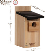 Wild Wings WWCH3 Cedar Blue Bird Box House