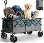 dumos 49" l collapsible wagon with wheels, large, main product view