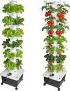 hydroponic tower, 14-layer hydroponics growing system kit with, main product view