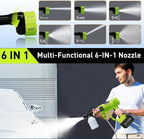 cordless car washer, 1100psi, portable cleaning tool with, side view