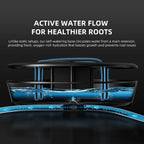 spider farmer 4 pot gravity-fed self watering system, front angle view