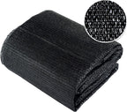 agfabric 80% sunblock shade cloth 12x20ft, black, main product view