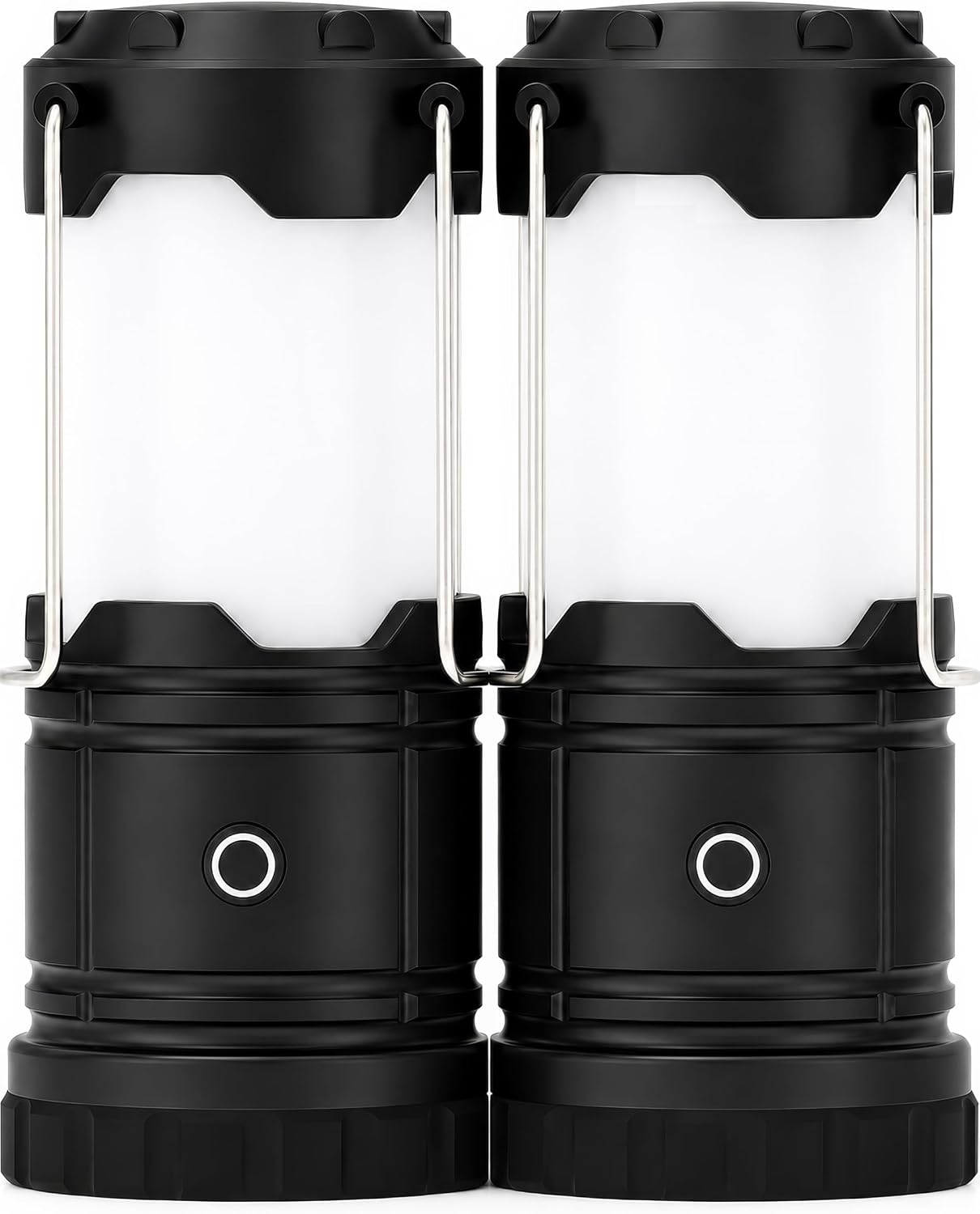 MalloMe LED Camping Lantern, Battery Powered Lanterns for Power Outages, Portable Hanging Collapsible Camping Lights for Outdoor, Home, Emergency, Hurricane Lamp Survival Outage Light 1000 lumens