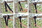 Tree Swing Straps Hanging Kit - Two 10ft Extra Long Heavy Duty 2200lbs and Two Safe Lock Snap Carabiner - Perfect for Any Types of Swing - Fast and Easy Installation