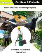 cordless portable washer, lightweight portable power washer, package contents