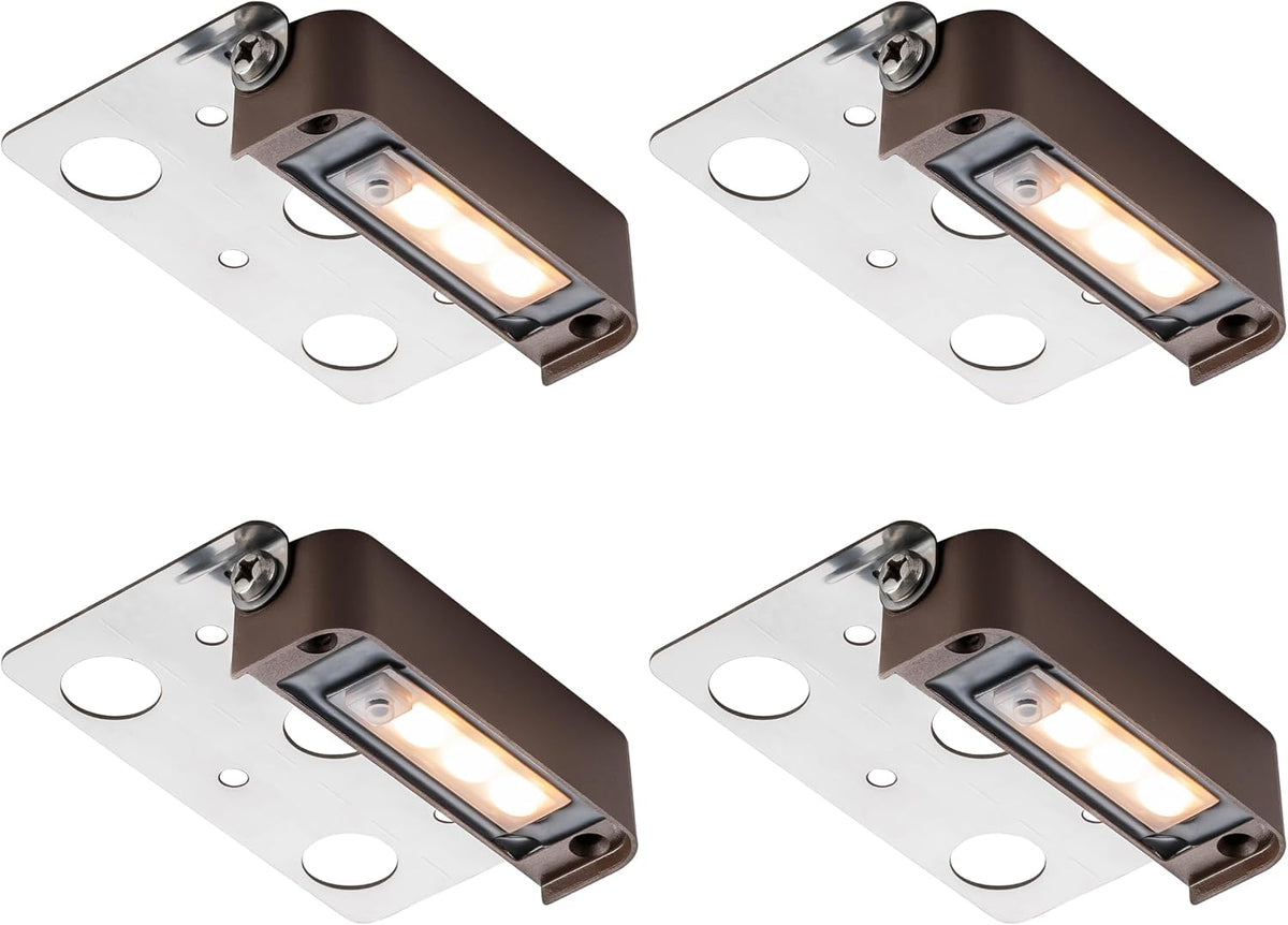 low voltage led step lights 4 pack, 4, main product view