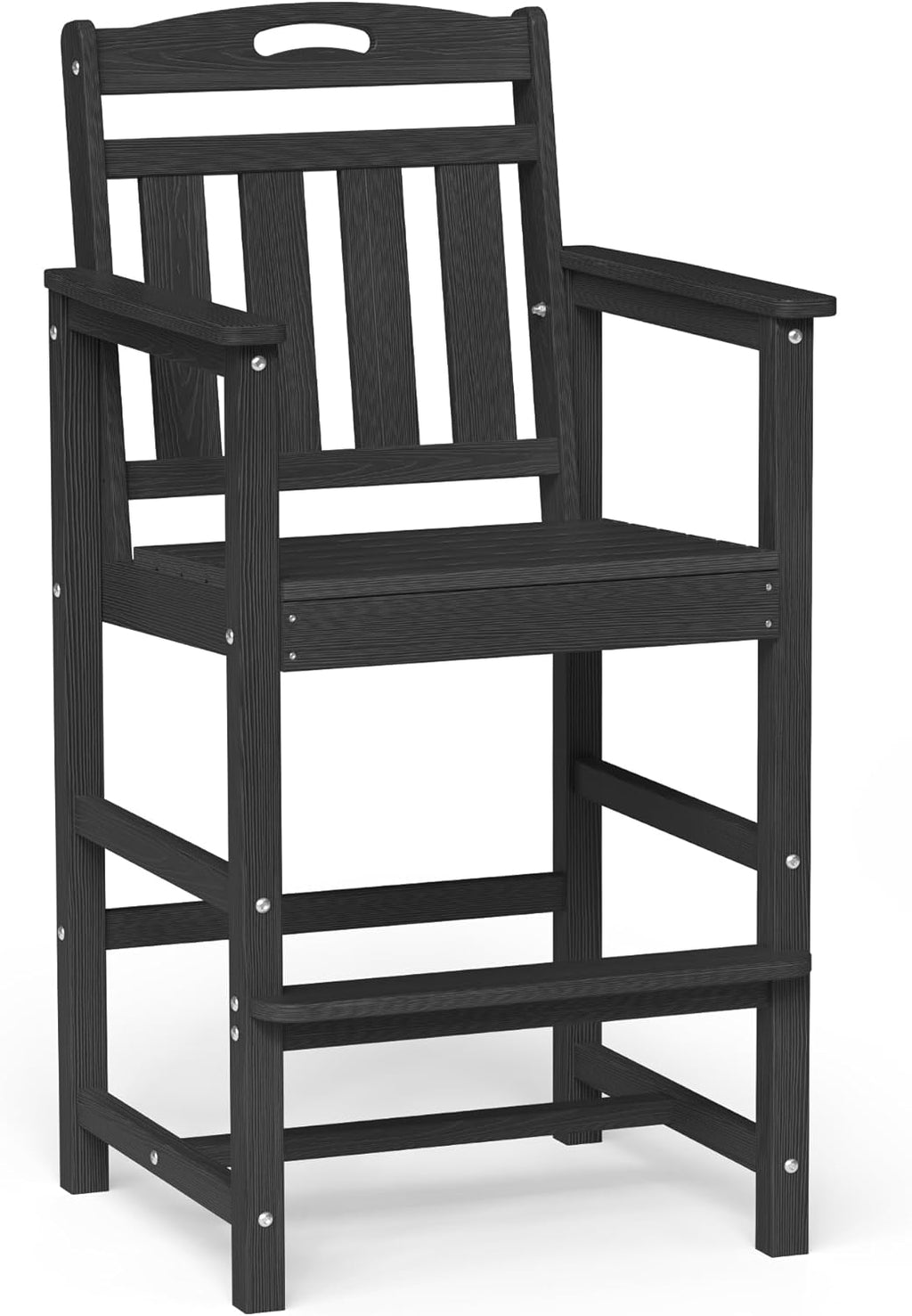ciokea bar height adirondack chair, 380lbs heavy duty, main product view