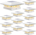 siedinlar 4x4 solar post cap lights outdoor 16, main product view