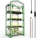 bstrip 4-tier indoor greenhouse with grow lights, seed, main product view