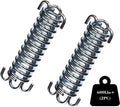 2Pcs Premium Porch Swing Spring with Weight Capacity of 300 Lb,Heavy-Duty,Stainless Steel Spring for Hammock Chair,Punching Bag and More