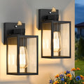 folksmate 2 pack dusk to dawn outdoor wall, main product view