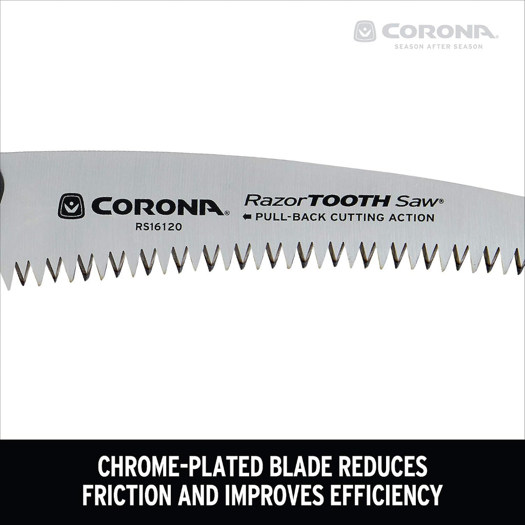 Corona RS16120 Razor Tooth Folding Saw, 7-Inch, Red (Pack of 6)