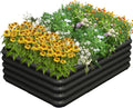 4.3x3x1ft raised garden bed kit for outdoors, rustproof, main product view