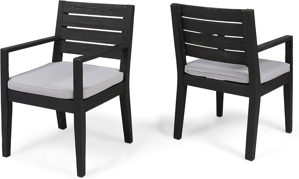 gdfstudio great deal furniture outdoor acacia wood dining, main product view
