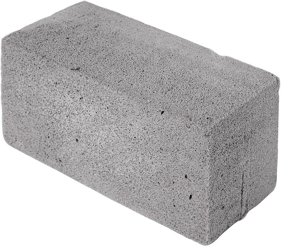 Jantex Grill Brick Cleaning Pumice Stone, L402 | Removes tough grease, burnt-on food and stains from barbecue griddles or flat hot plates. Handle sold separately.
