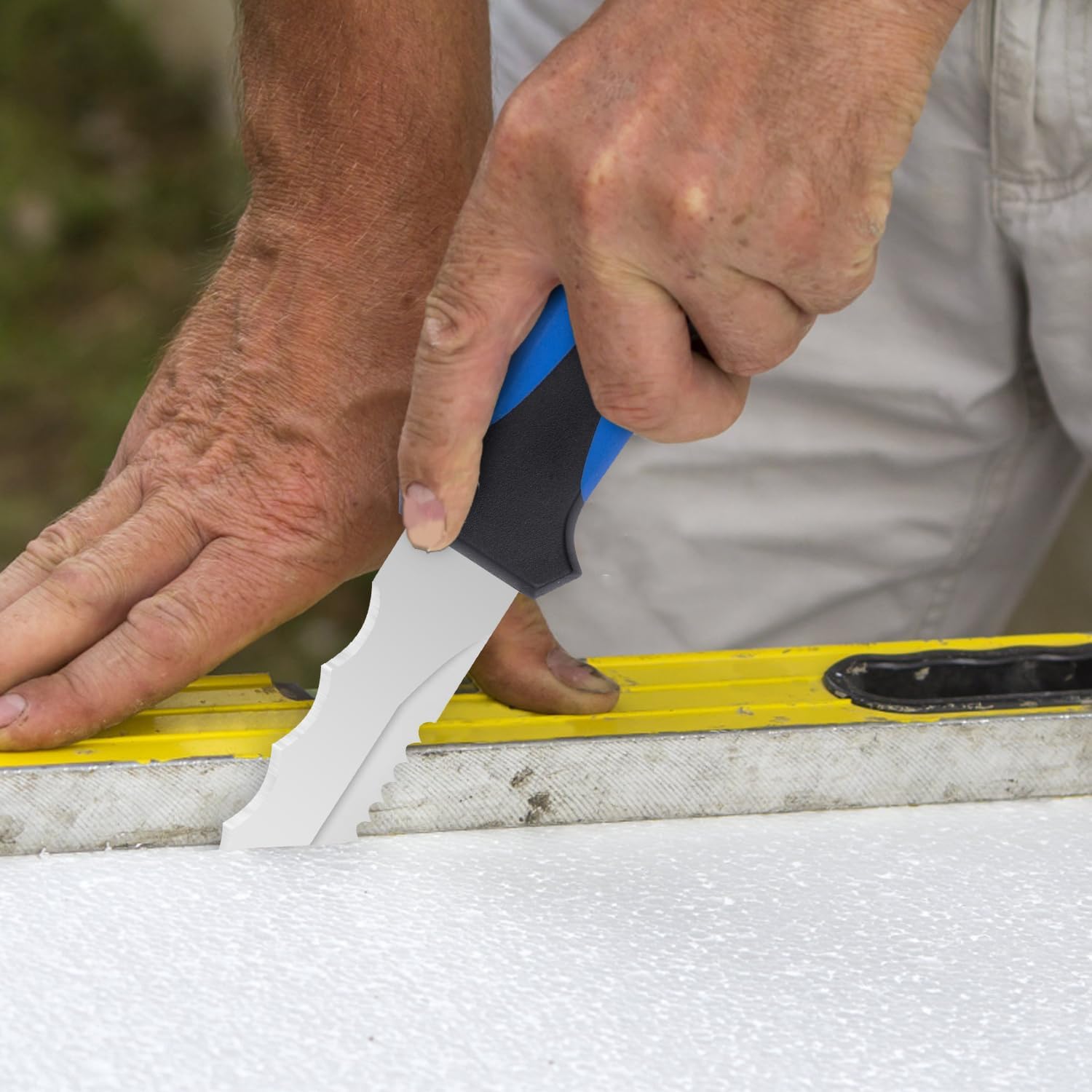 Insulated knife: Sod Cutter Knife for outdoor garden budding, Garden Knife with Double-Edged 11.14-inch sharp, easy to carry