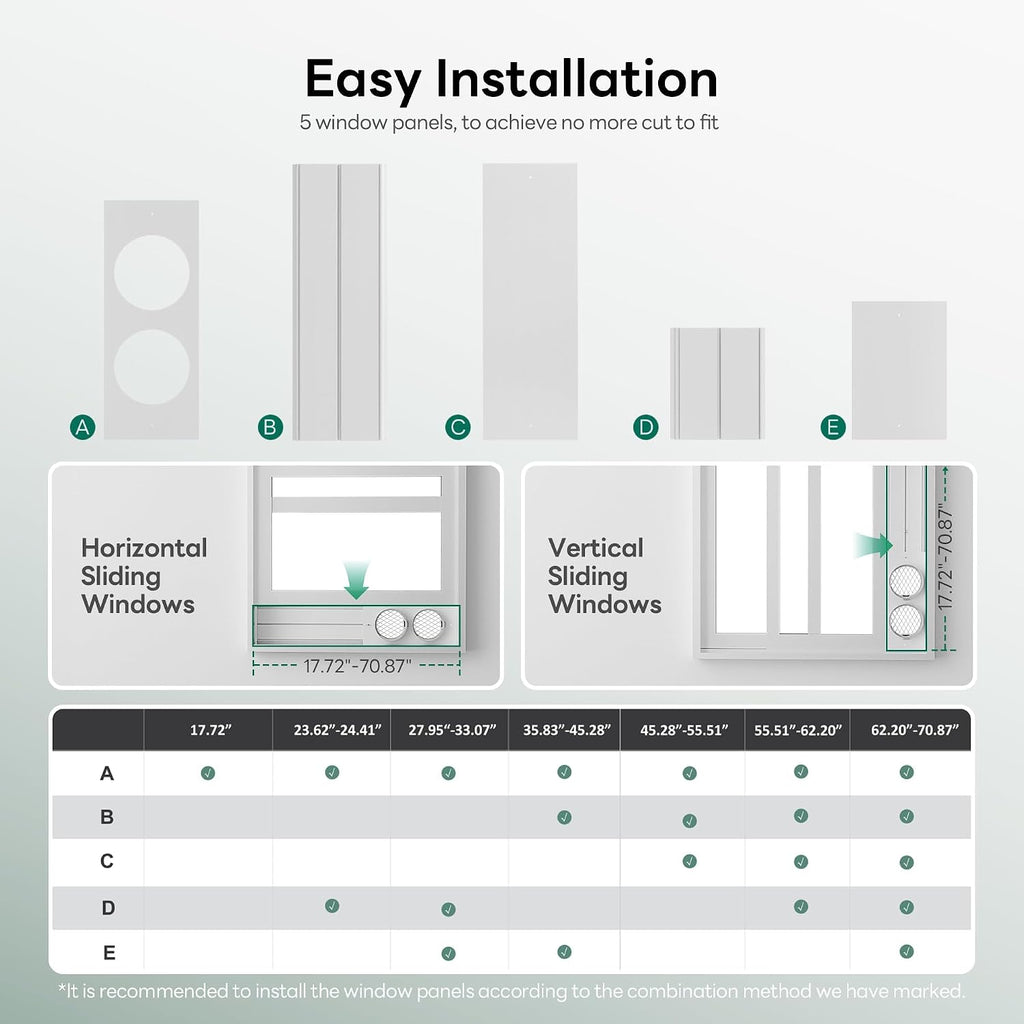 zafro smart inverter portable air conditioners, 14000 btu, view 9