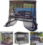 mosquito net for swing smooth zipper porch swing, main product view