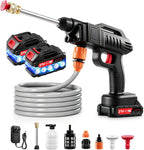 cordless portable washer, handheld washer, battery operated washer, main product view