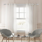 1” Diameter Silver Curtain Rod Itself is 30-60 inch 1 Pack, Fit 30 to 54 Windows with Heavy Duty Adjustable Telescopic Rod，Splicing Metal Extra Long Curtain Rod for Windows Sliding Glass Door
