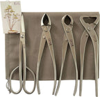 Vouiu 4-Piece Bonsai Tool Set,Concave Cutter,Knob Cutter,Trunk Splitter,Bonsai Scissors