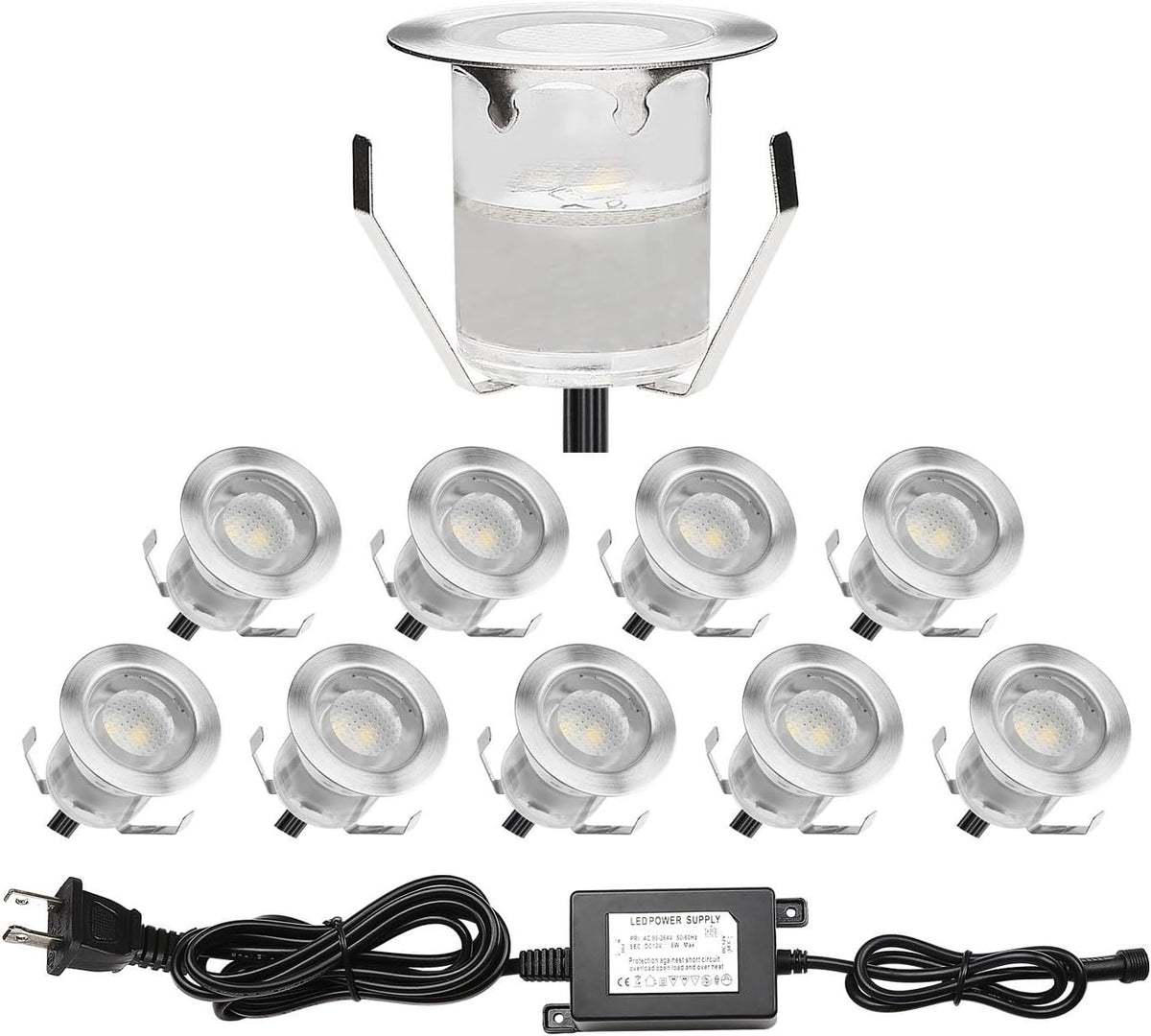led deck lights - pack of 10, main product view
