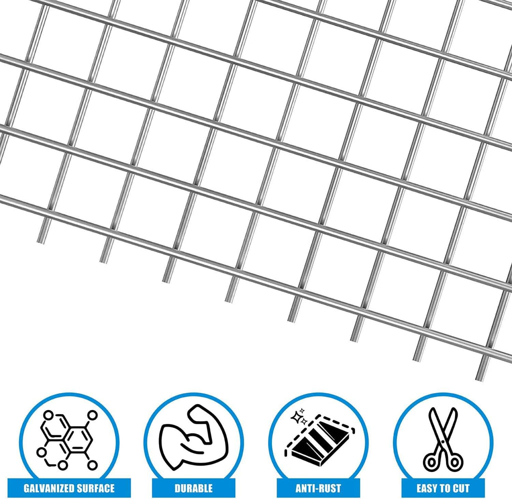 Fencer Wire 23 Gauge Galvanized Hardware Cloth with Mesh Size 1/4" x 1/4" (2 ft. x 25 ft.)