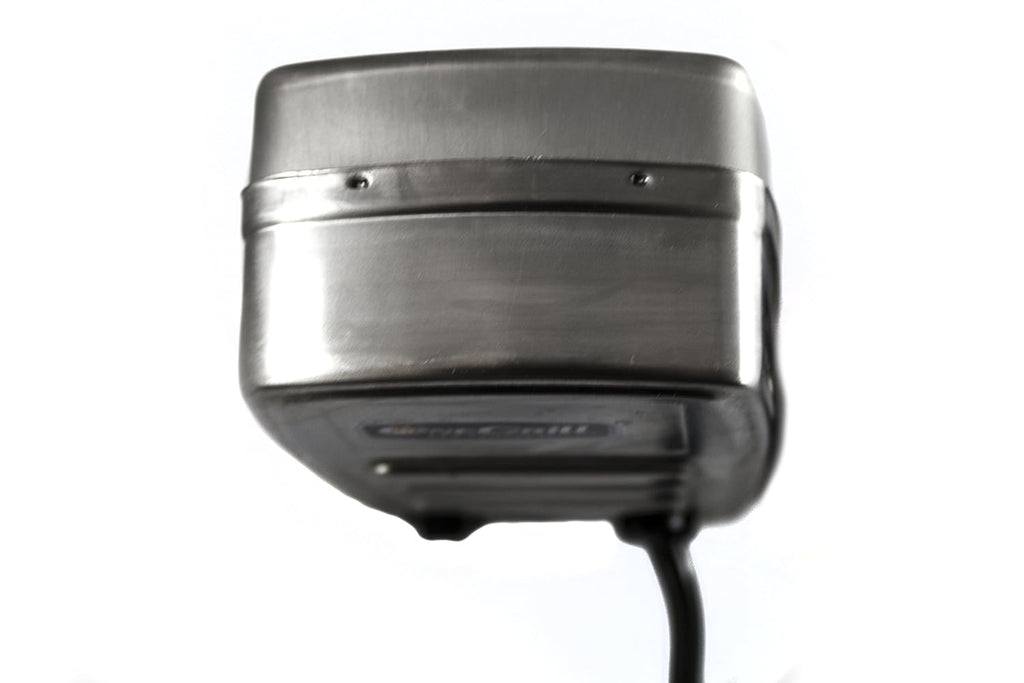 OneGrill 4PM05 Stainless Steel Grill Rotisserie Motor - Electric 13 Watt 110/120 Volt - 72 in./lbs Stall Torque - 5/16 Inch Square Drive - 3 Inch Bracket Fitment