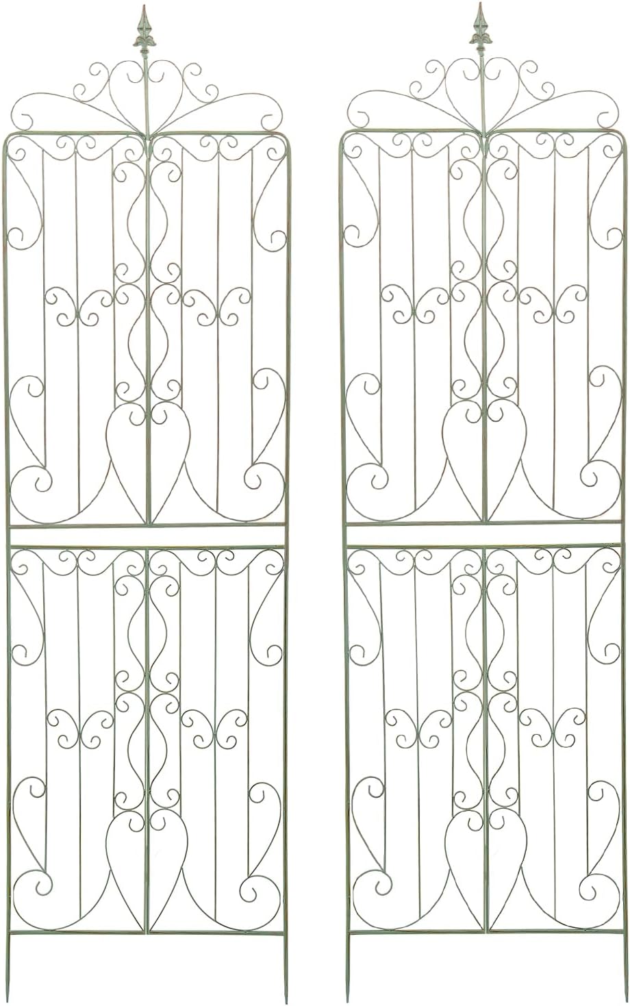sungmor 2 pack large garden trellis, 92.5 inch, main product view