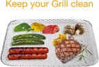 Grill Toppers - Clean Grill BBQ Disposable Toppers- 16 x 12Inch - (10 Pack) -Your Hot Dogs Will Never Fall Through The Cracks Again