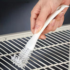2 Pack Oven, Stove & BBQ Cleaning Brush Set with Scraper Heads, for BBQ Grates, Kitchen Crevices, Oven Racks and Bird Cage Dead Corner Gap Brush