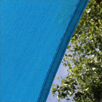 Amgo Custom Size 21' x 21' x 29.7' Blue Right Triangle Sun Shade Sail UPF50+ AGTAPRT12, Order to Make Canopy Awning, 95% UV Blockage, Water & Air Permeable, Commercial Standard (We Customize)