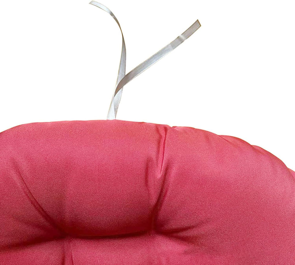 Beautiful Washable Swing Cushion Soft Nest Design Durable Polyester Fiber Indoor & Outdoor Pillow for Hammock Chair All Weather Use Perfect for Patios and Gardens
